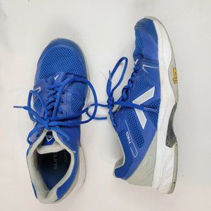 Tyrol Drive V Shoes Womens 7 Blue Gray Pickleball Athletic Vibram Lace Outdoor